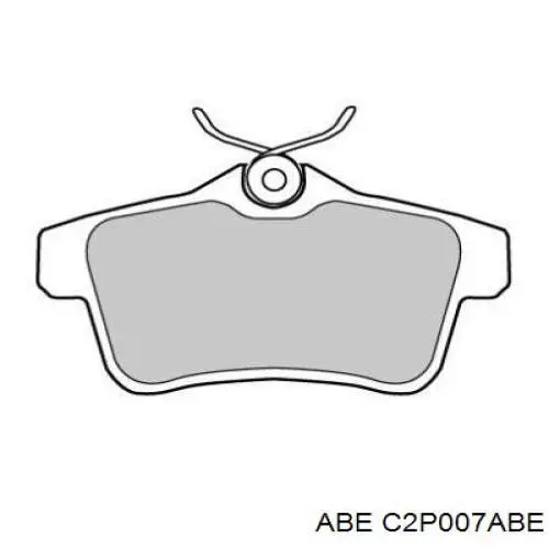 Задні гальмівні колодки ABE C2P007ABE ціна, від 19.54 USD