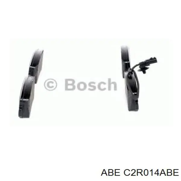 Задні гальмівні колодки ABE C2R014ABE ціна, від 22.32 USD