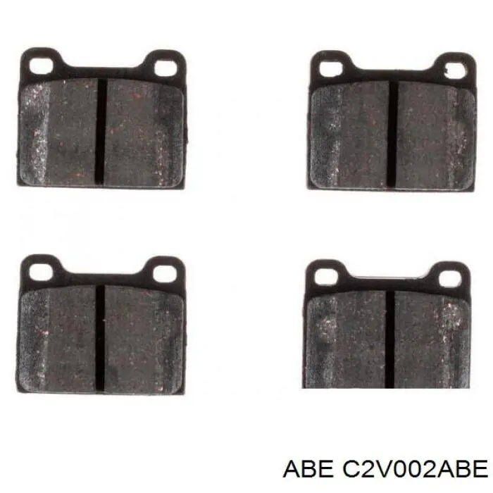 Купити C2V002ABE ABE Задні колодки