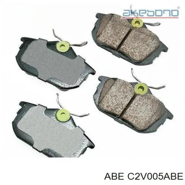 Задні дискові колодки ABE C2V005ABE
