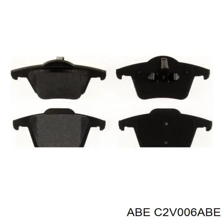 Задні гальмівні колодки C2V006ABE ABE