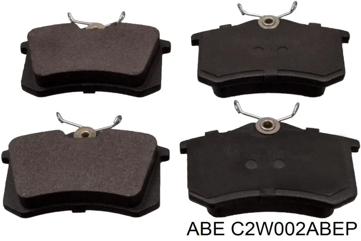 Купити C2W002ABEP ABE Задні колодки