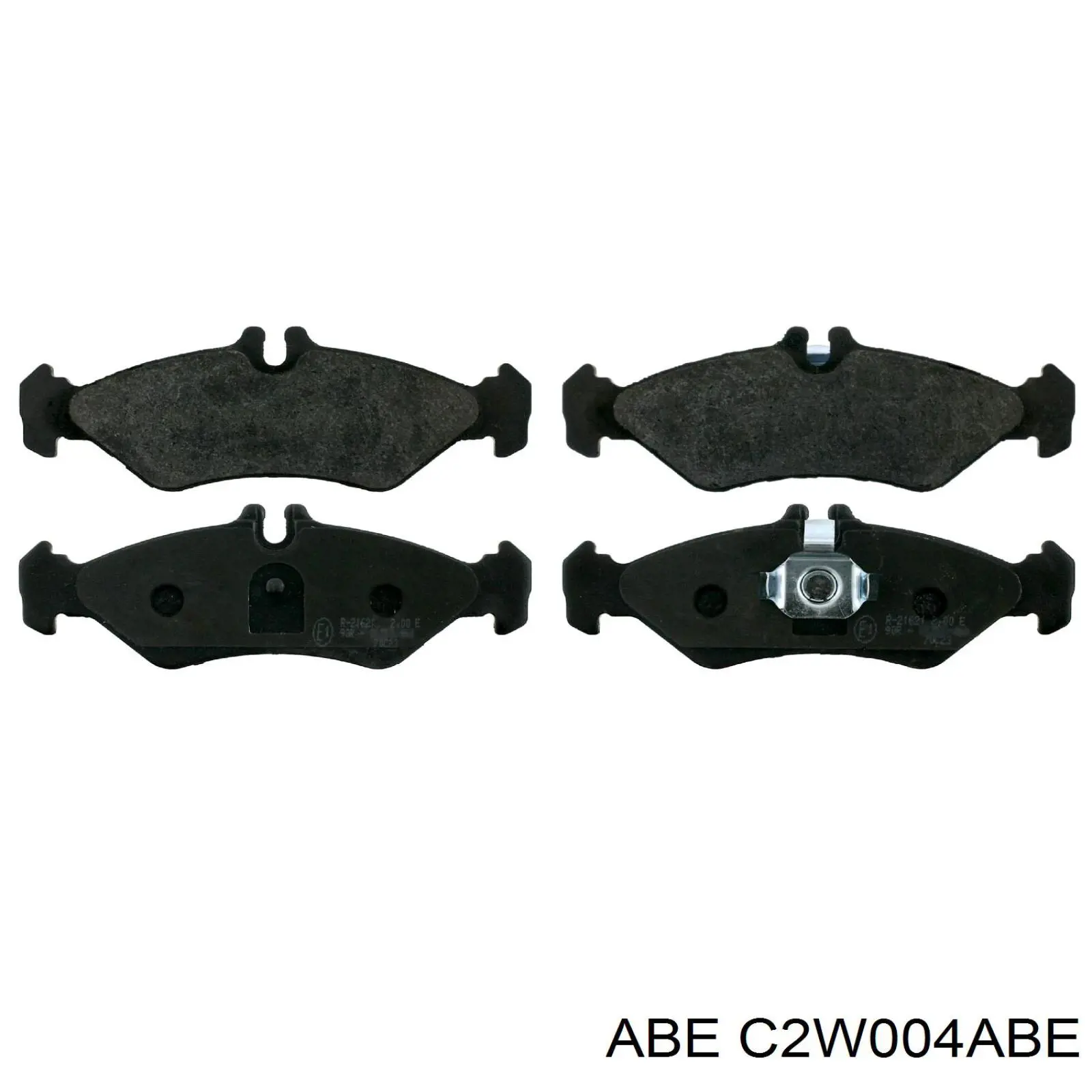 Задні гальмівні колодки ABE C2W004ABE ціна, від 16.34 USD