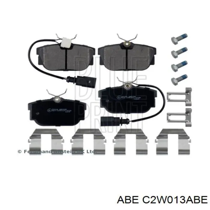 Купити C2W013ABE ABE Задні колодки