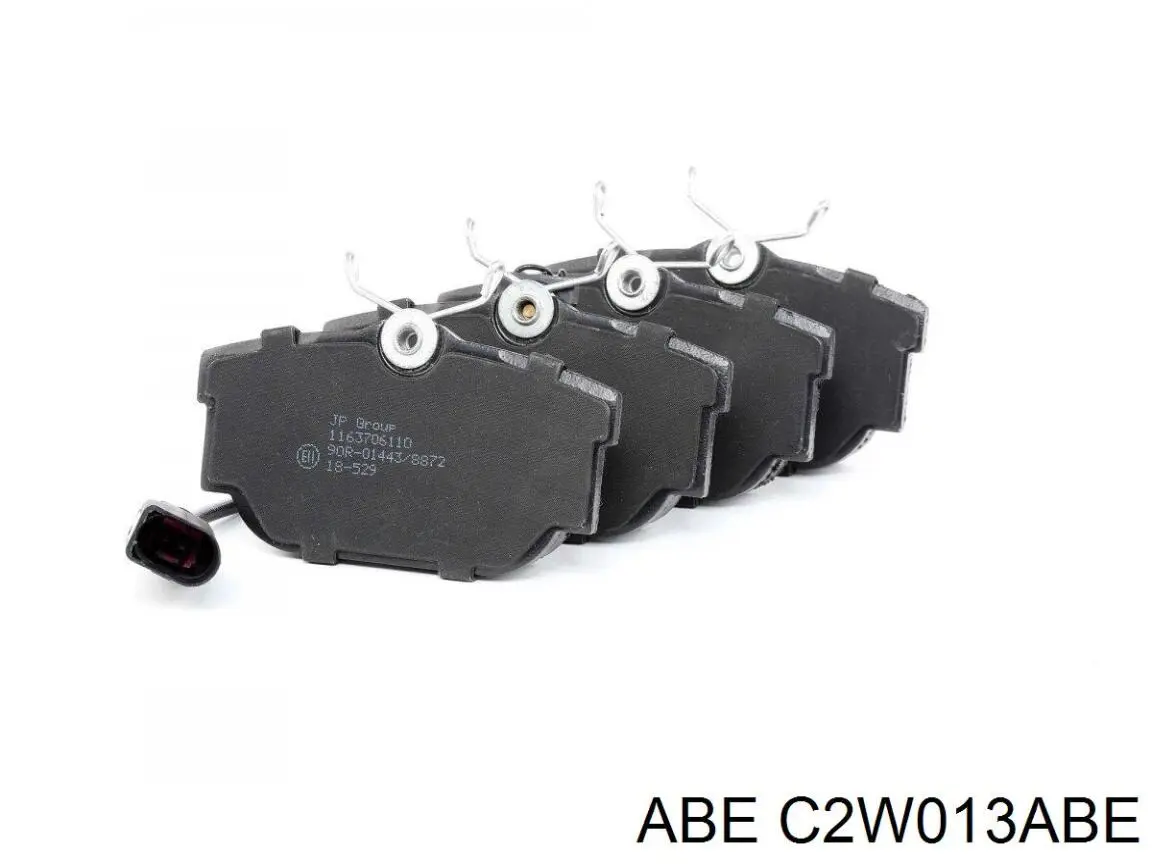 Задні гальмівні колодки ABE C2W013ABE ціна, від 16.70 USD