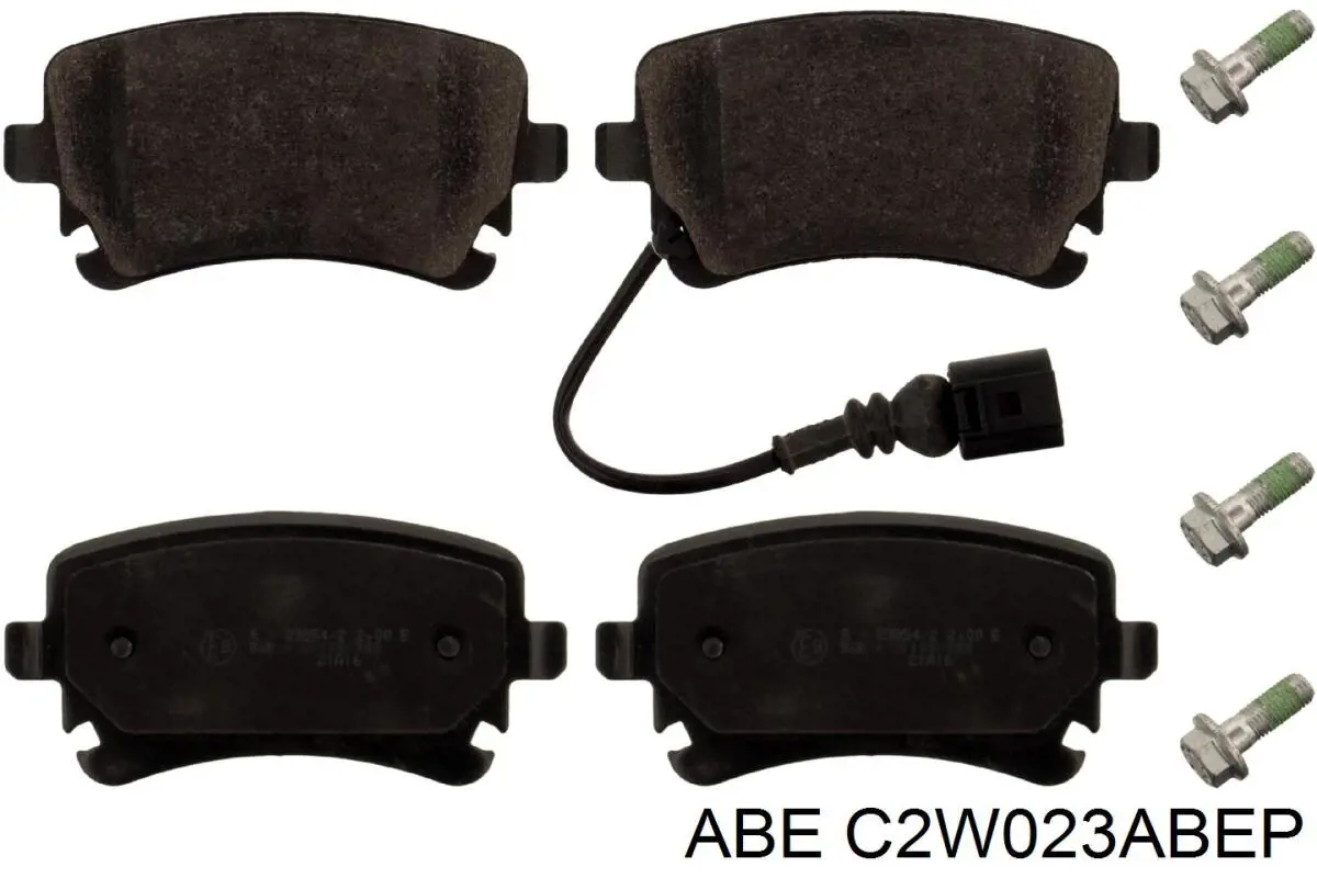 Купити C2W023ABEP ABE Задні колодки
