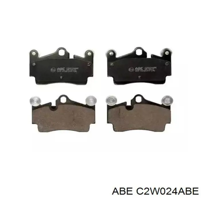 C2W024ABE ABE Колодки гальмівні задні, дискові