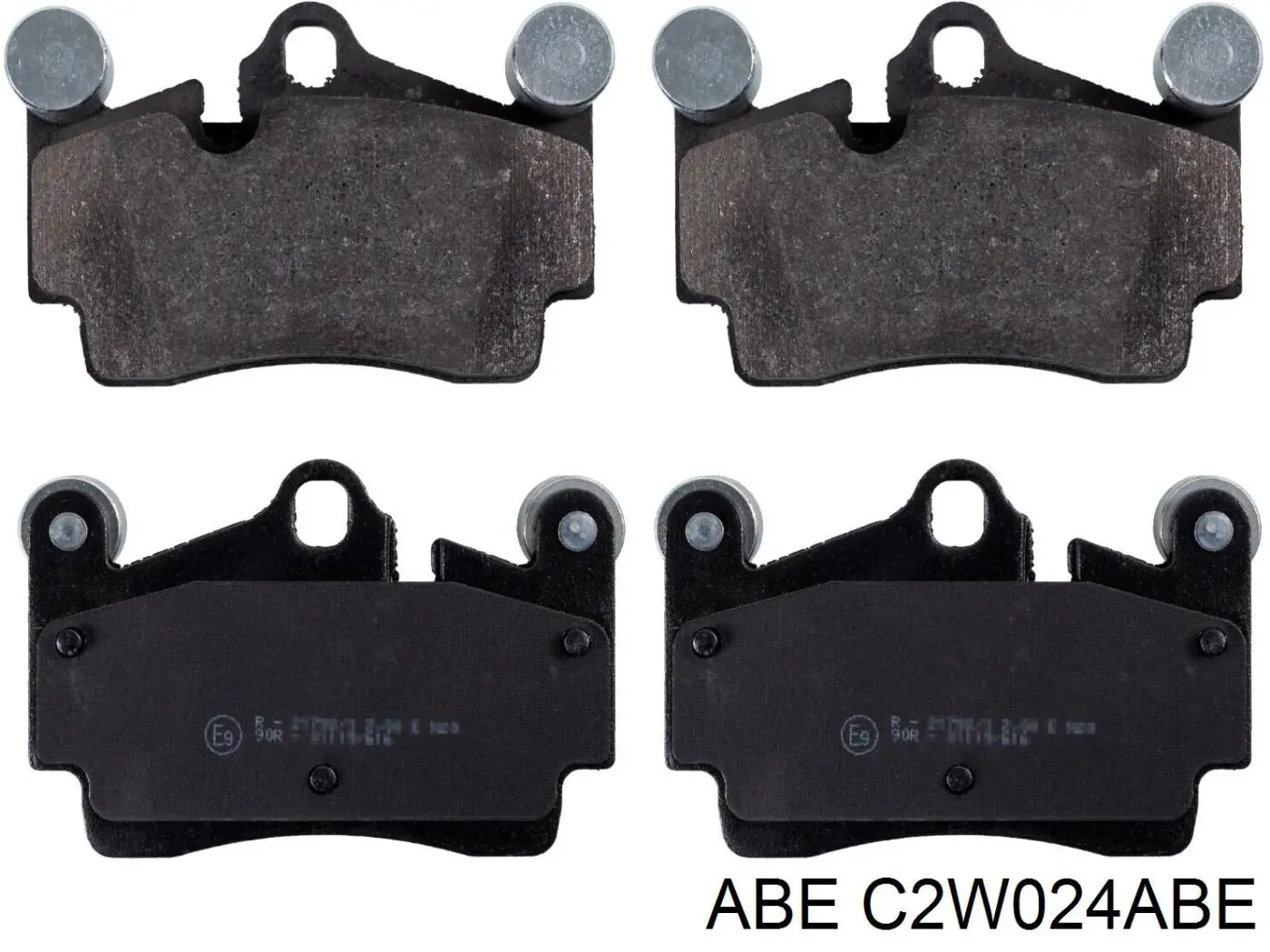Задні гальмівні колодки ABE C2W024ABE ціна, від 26.75 USD