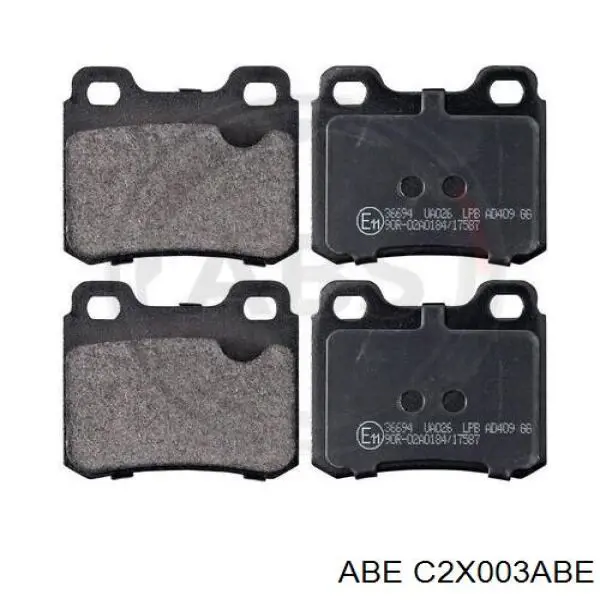 Купити C2X003ABE ABE Задні колодки