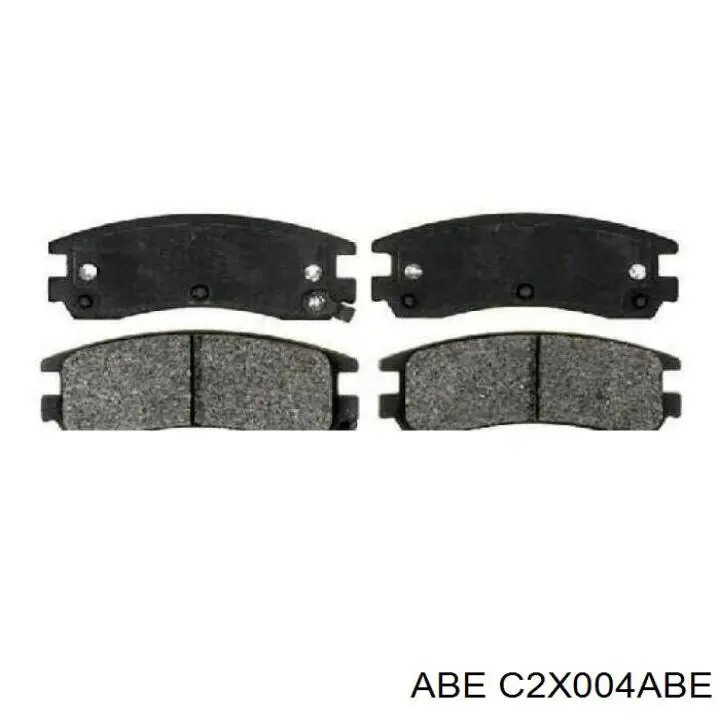 Задні гальмівні колодки ABE C2X004ABE ціна, від 20.28 USD