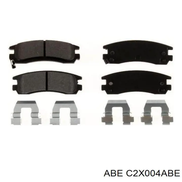 Купити C2X004ABE ABE Задні колодки