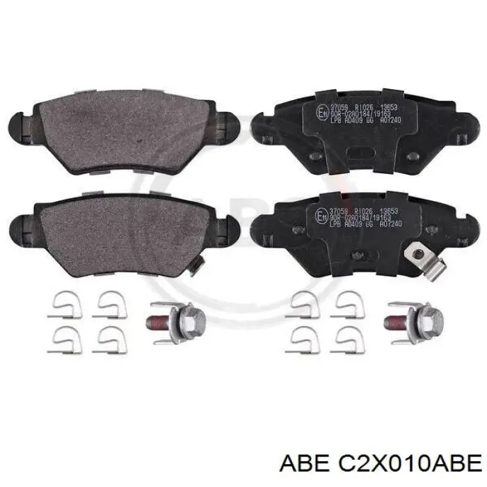 Задні дискові колодки ABE C2X010ABE