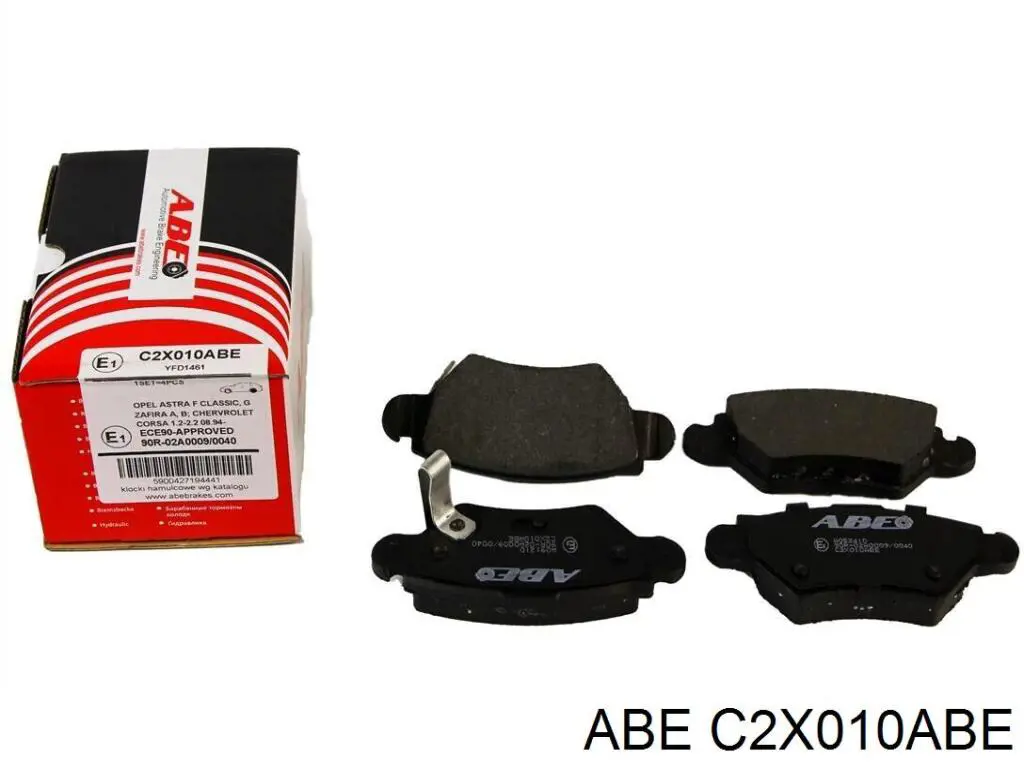 Купити C2X010ABE ABE Задні колодки