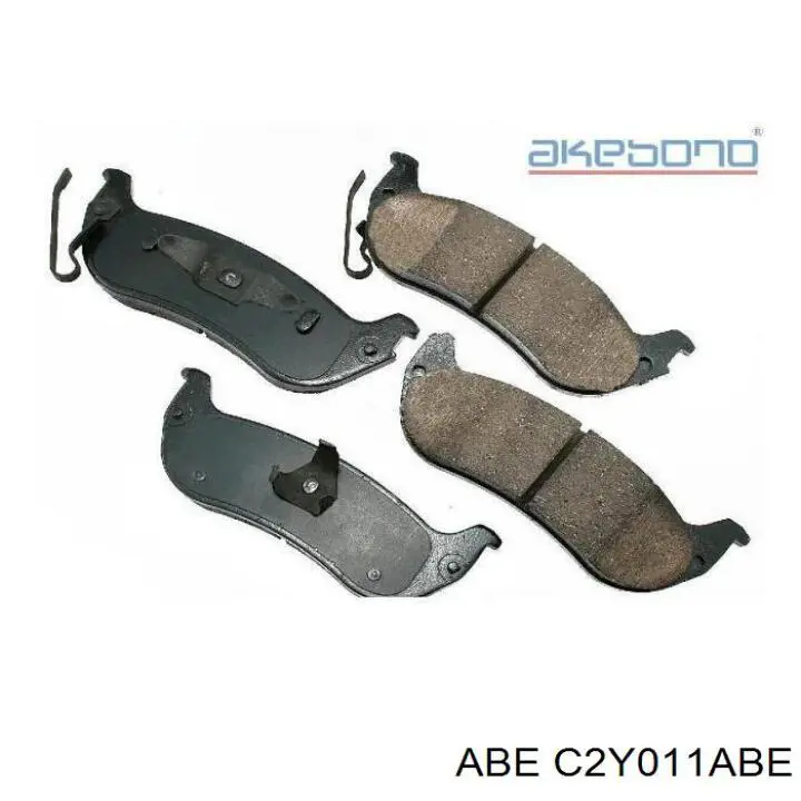 Задні гальмівні колодки C2Y011ABE ABE