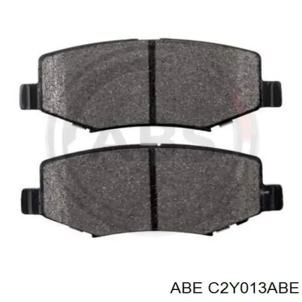 C2Y013ABE ABE Колодки гальмівні задні, дискові