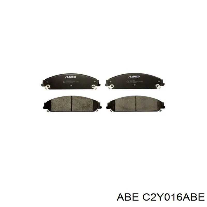 Задні гальмівні колодки ABE C2Y016ABE ціна, від 23.08 USD