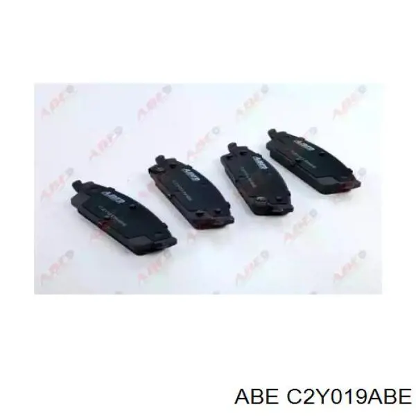 Задні гальмівні колодки ABE C2Y019ABE ціна, від 23.69 USD