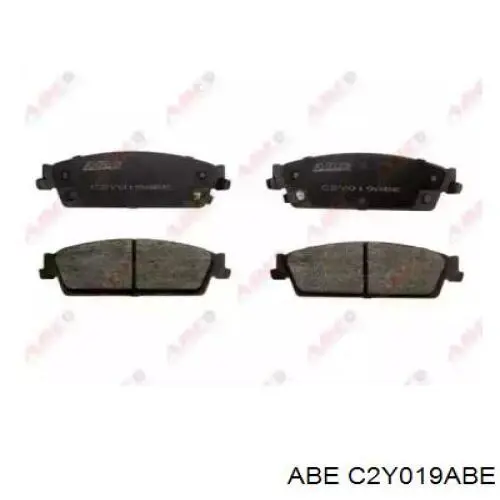 Купити C2Y019ABE ABE Задні колодки