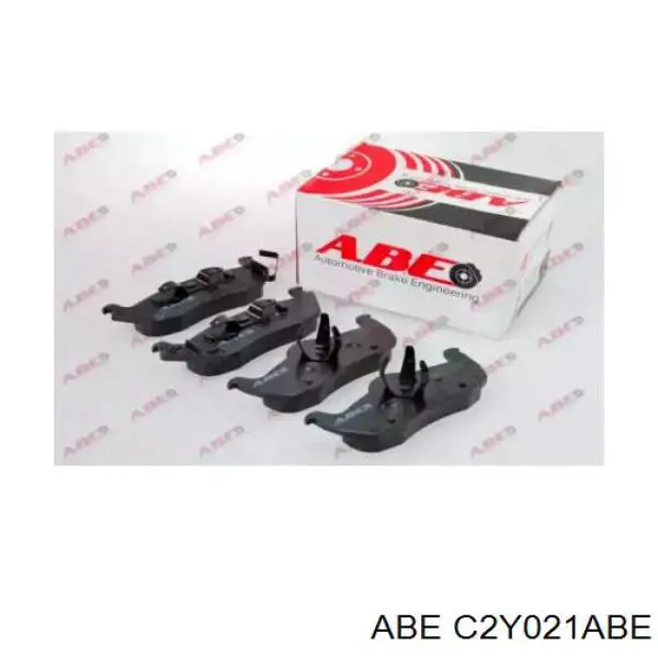 Задні гальмівні колодки ABE C2Y021ABE ціна, від 22.94 USD