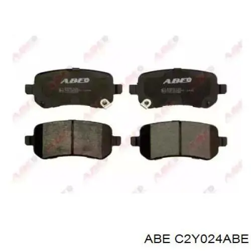 C2Y024ABE ABE колодки гальмові задні, дискові