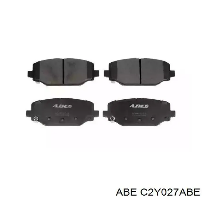 C2Y027ABE ABE Колодки гальмівні задні, дискові