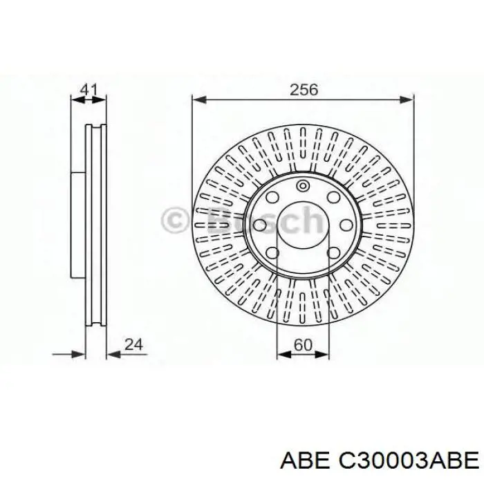 Купити C30003ABE ABE Ротор гальмівний