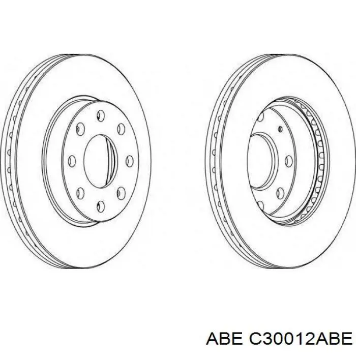 Купити C30012ABE ABE Ротор гальмівний
