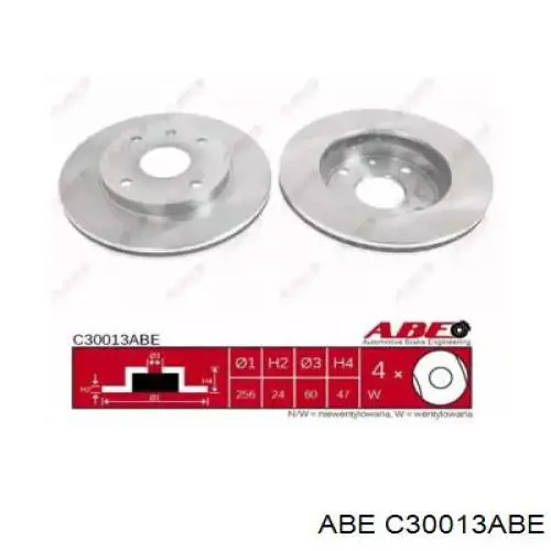 Купити C30013ABE ABE Ротор гальмівний