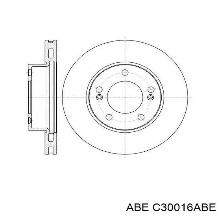 Купити C30016ABE ABE Ротор гальмівний