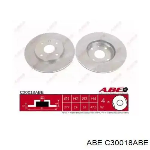 Купити C30018ABE ABE Ротор гальмівний