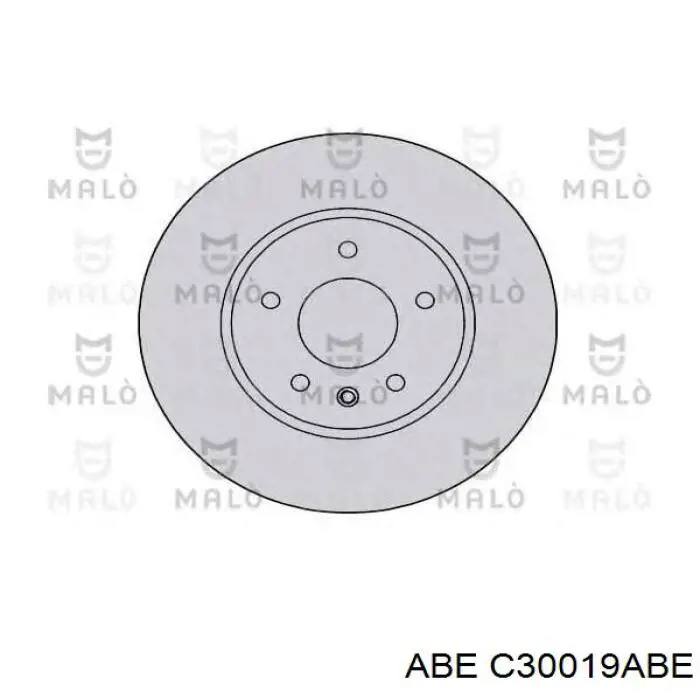 Диск переднього гальма ABE C30019ABE ціна, від 43.89 USD