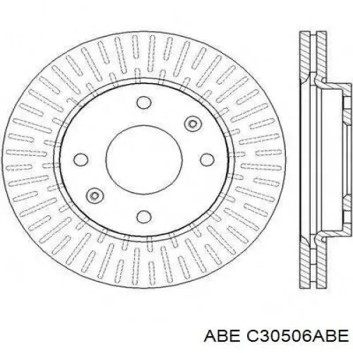 Купити C30506ABE ABE Ротор гальмівний