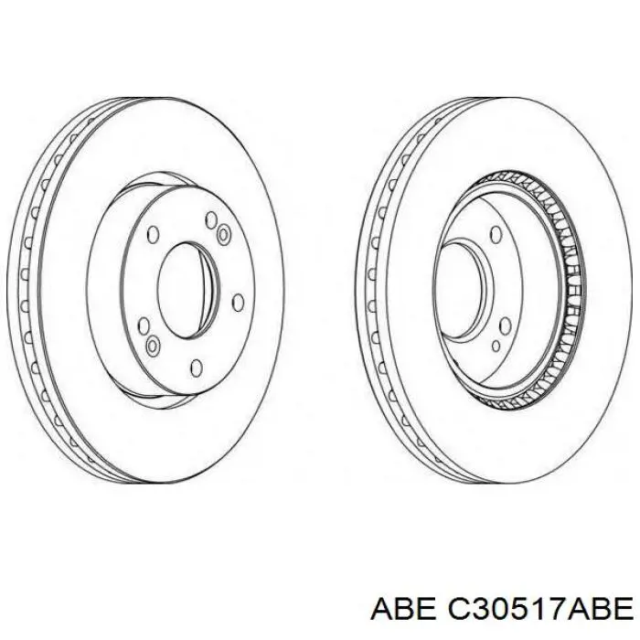 Купити C30517ABE ABE Ротор гальмівний