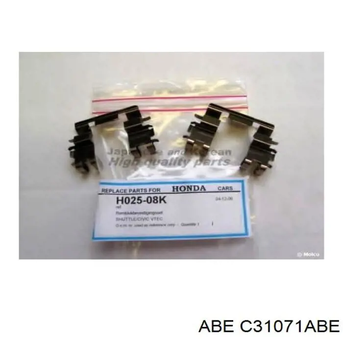 Диск гальмівний передній ABE C31071ABE