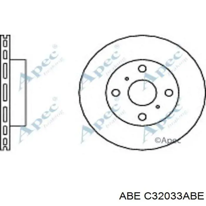 Купити C32033ABE ABE Ротор гальмівний