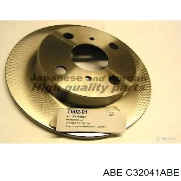 C32041ABE ABE диск гальмівний передній