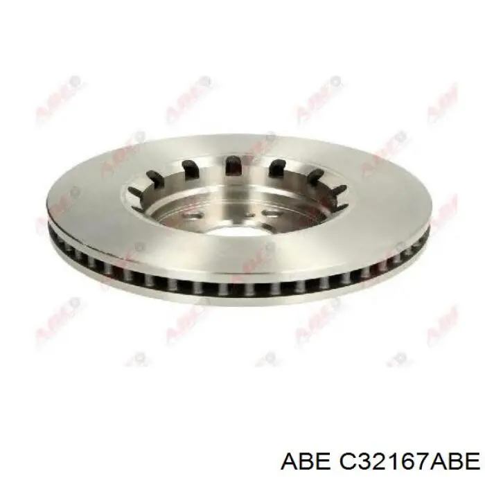 Диск переднього гальма ABE C32167ABE ціна, від 43.83 USD