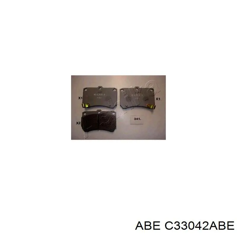 Гальмівні диски передні C33042ABE ABE