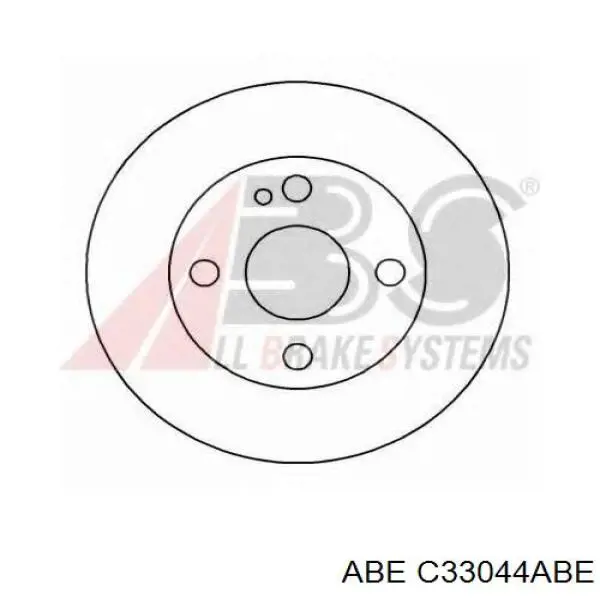 C33044ABE ABE Гальмо дискове переднє