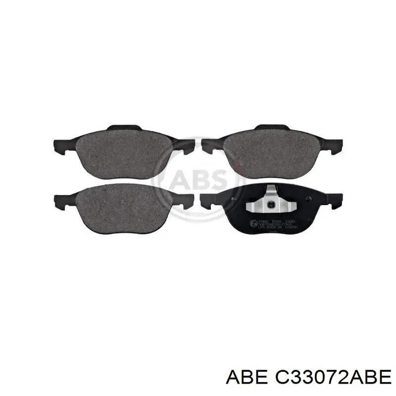 Гальмівні диски передні C33072ABE ABE