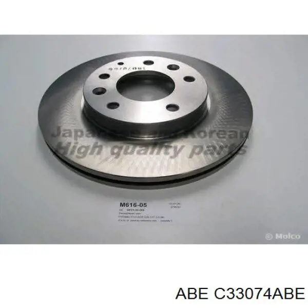 Диск переднього гальма ABE C33074ABE ціна, від 29.23 USD