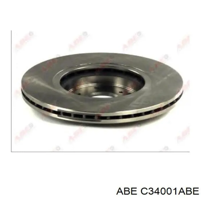 Диск гальмівний передній ABE C34001ABE