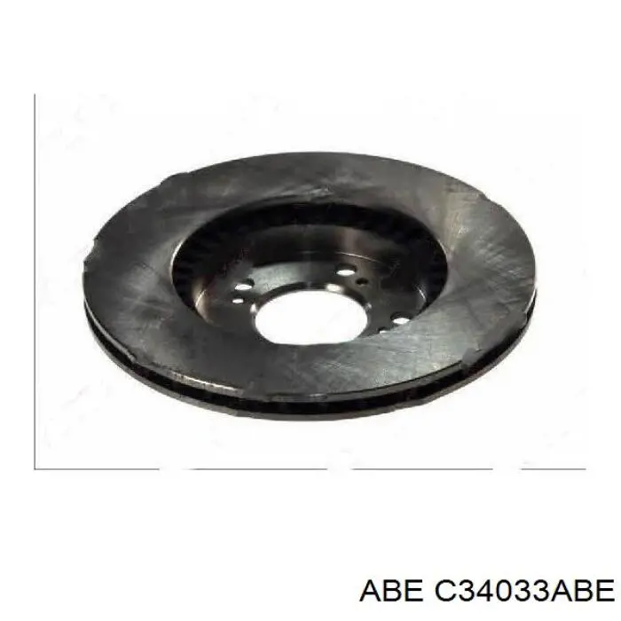 C34033ABE ABE диск гальмівний передній