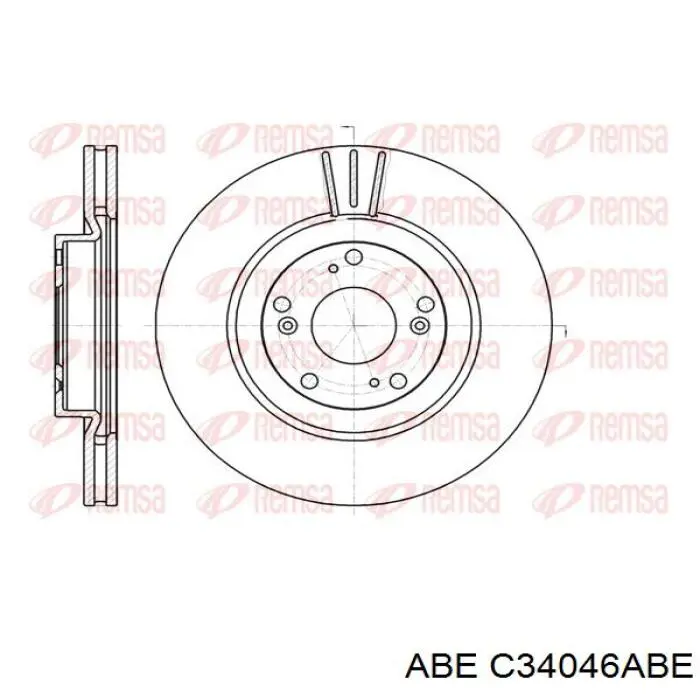 Купити C34046ABE ABE Ротор гальмівний