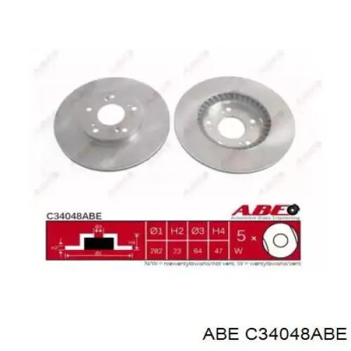 Купити C34048ABE ABE Ротор гальмівний