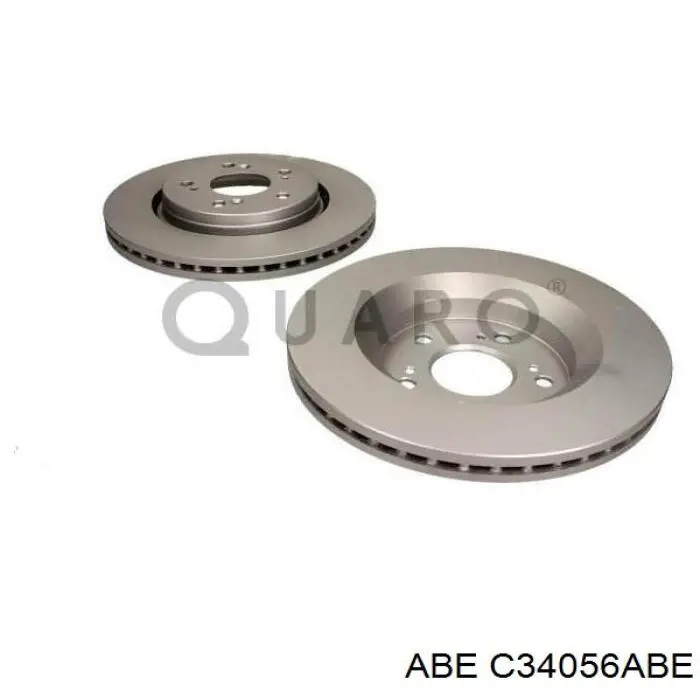 Гальмівні диски передні C34056ABE ABE