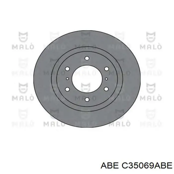 Диск гальмівний передній ABE C35069ABE