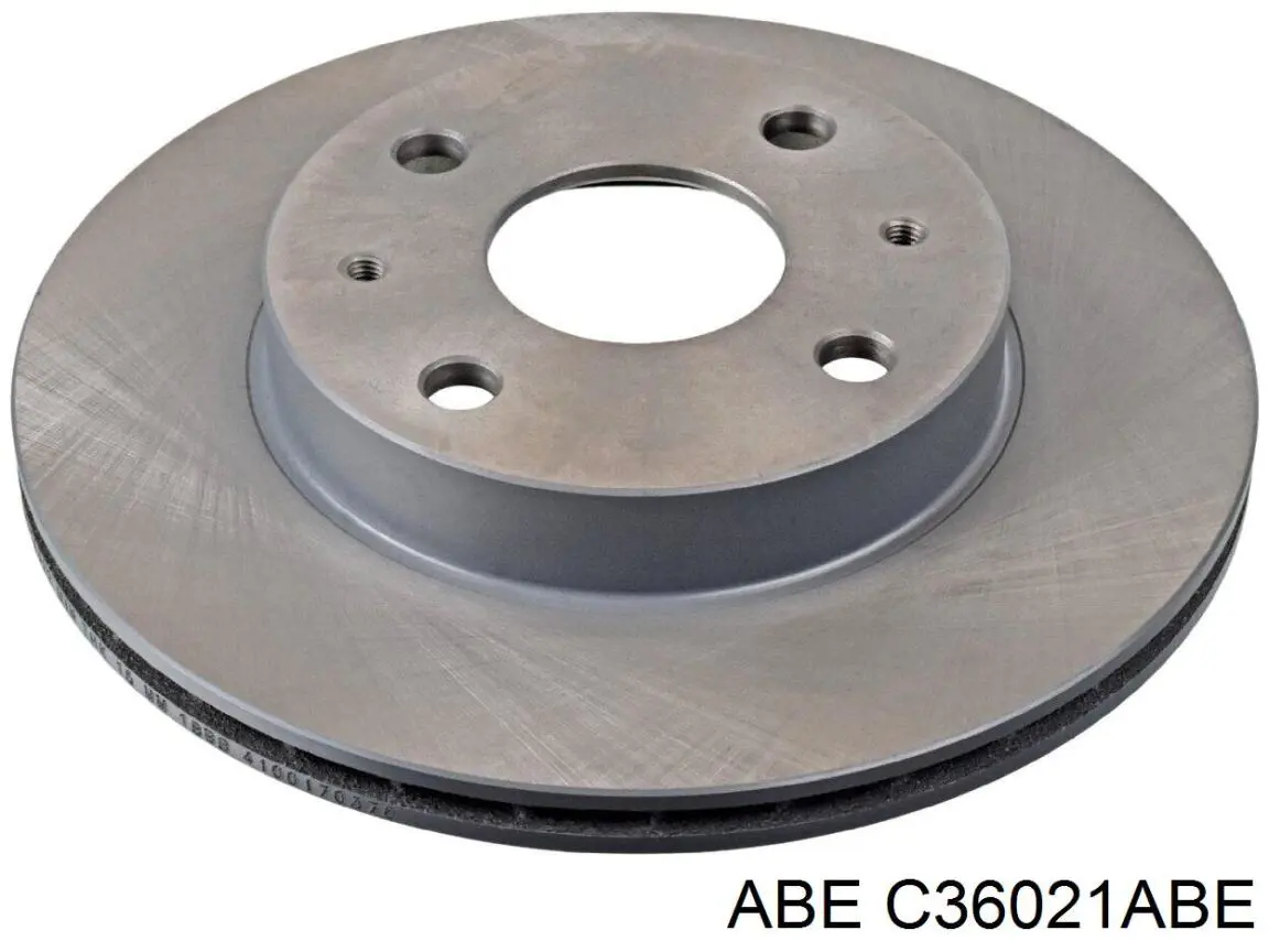 C36021ABE ABE Диск тормозной передний (Вентилируемый)