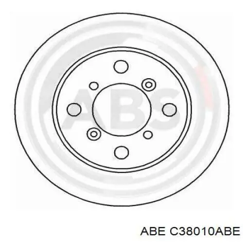 Купити C38010ABE ABE Ротор гальмівний