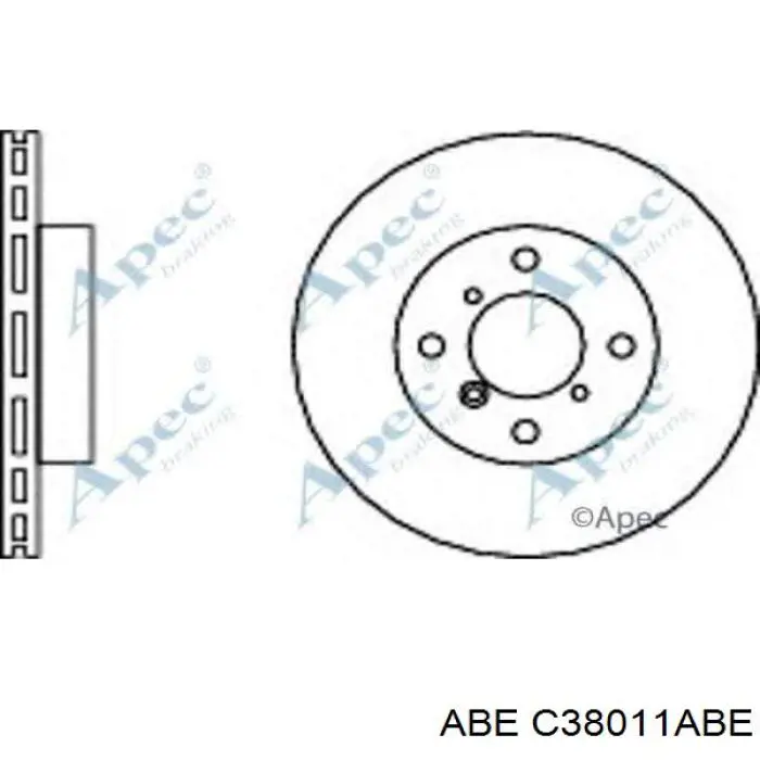 Купити C38011ABE ABE Ротор гальмівний